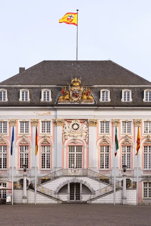 Wahrzeichen von Bonn am Rhein